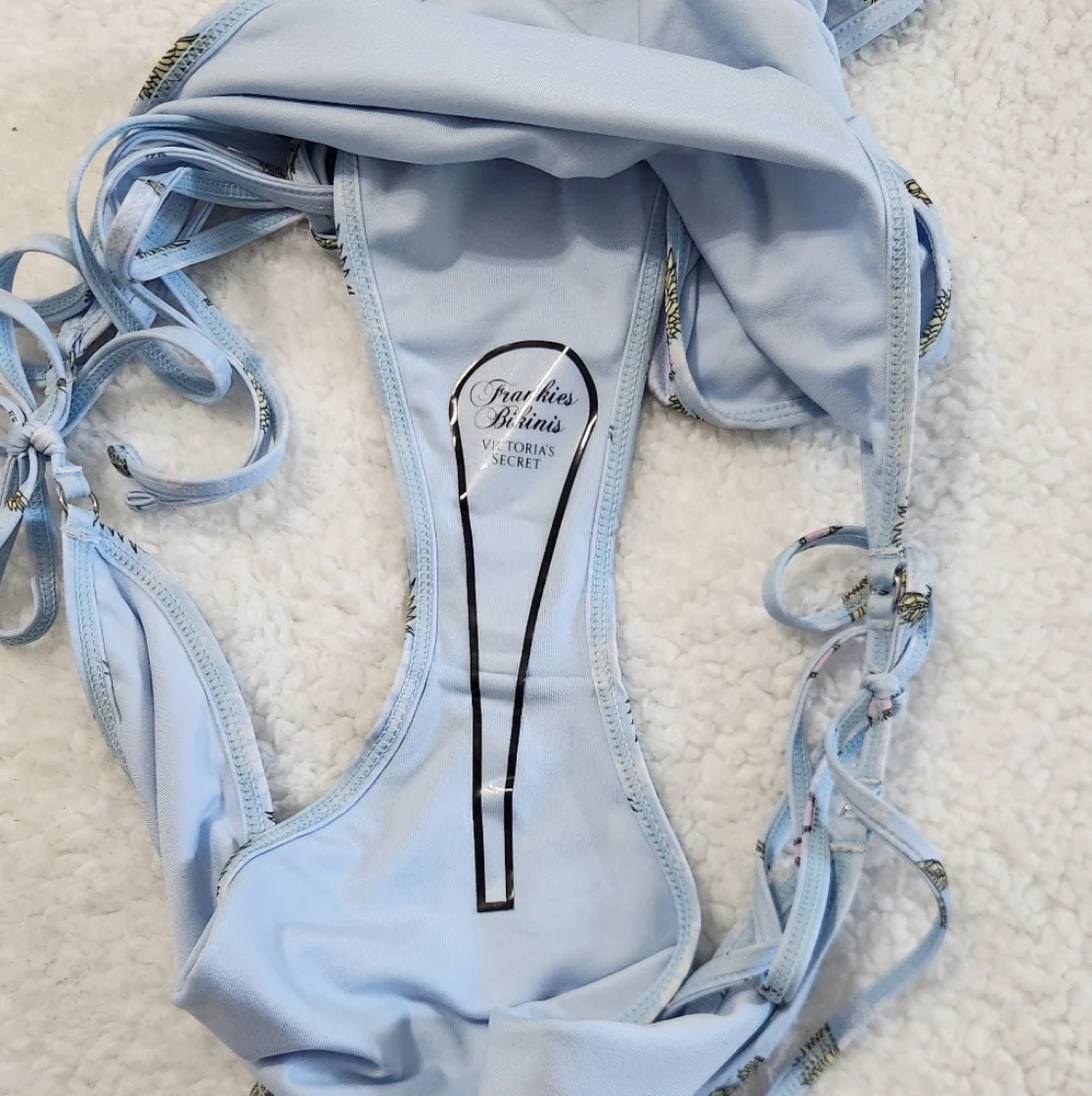 New!Frankies Bikini X‎ Victoria Secrets Amalia  One Piece Cut-out Swimsuit